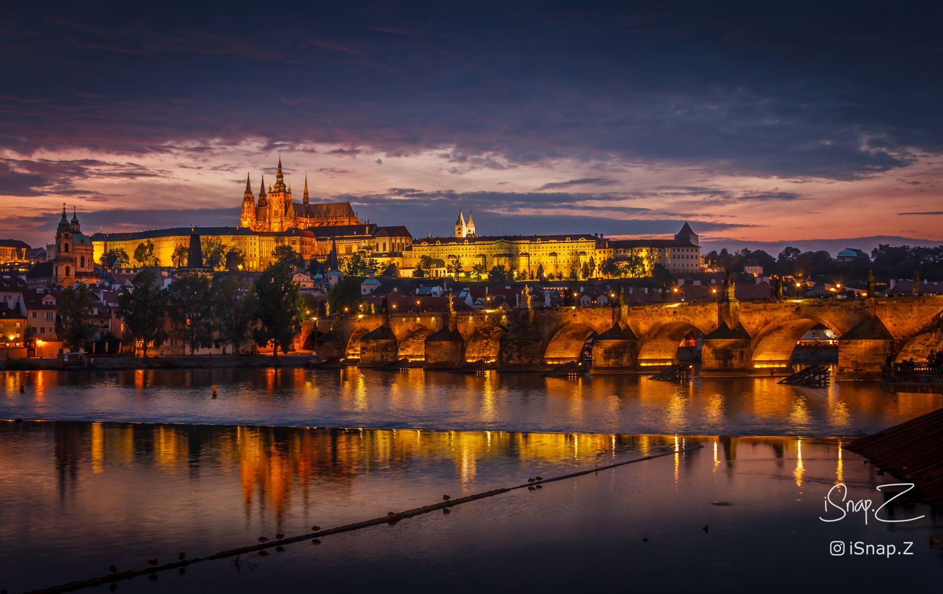 Charles Bridge, Prague Castle