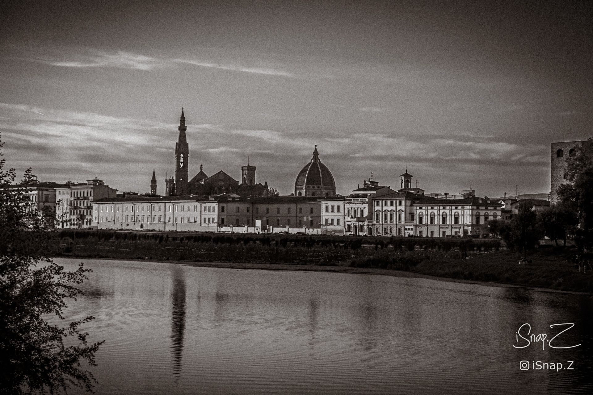 River view, Florence, Italy