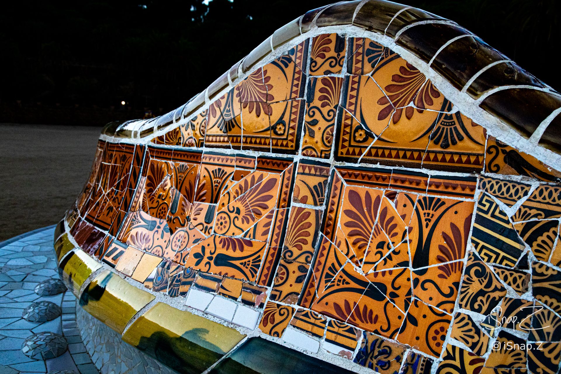 Park Guell Bench