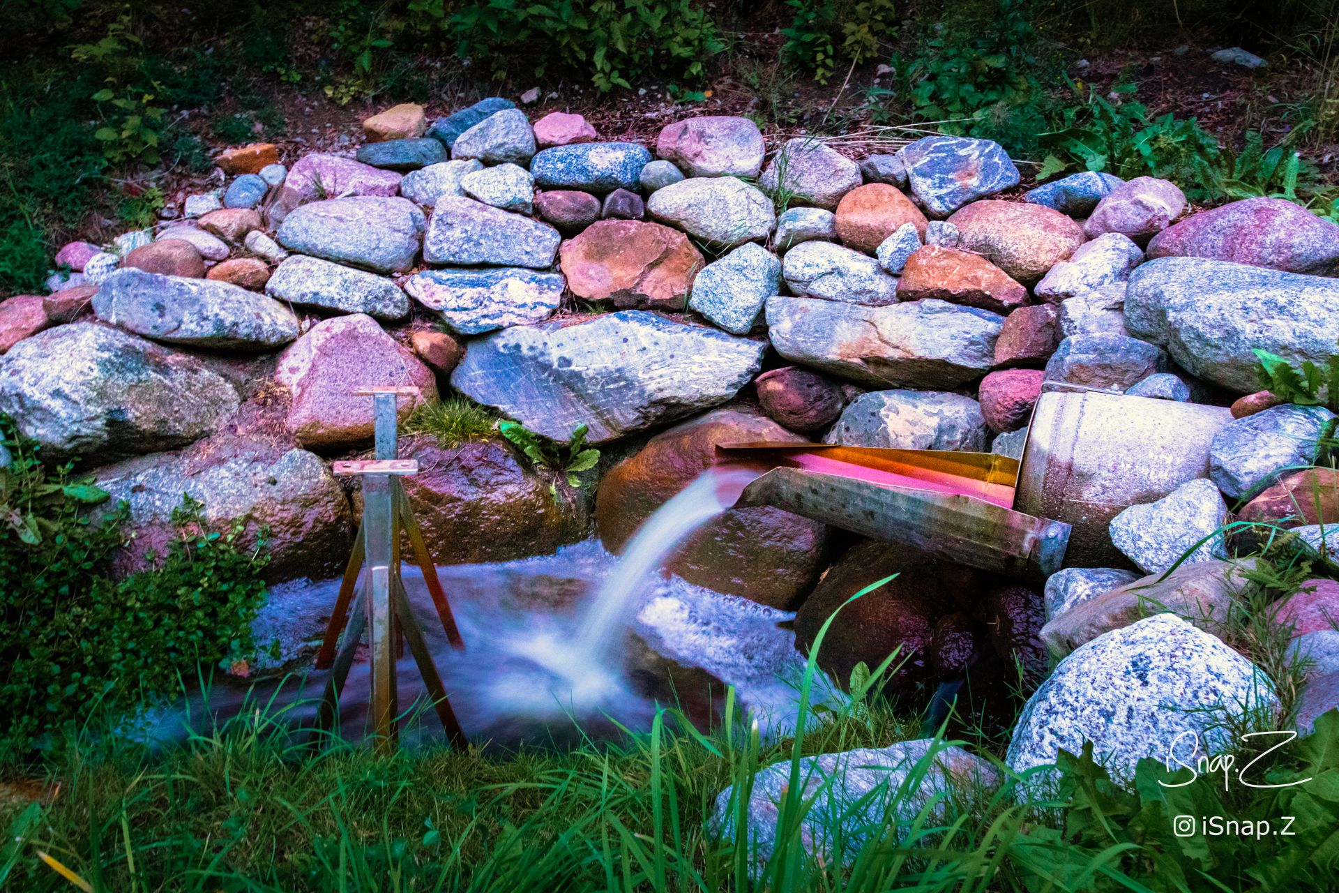 Long Exposure, Water and Rocks