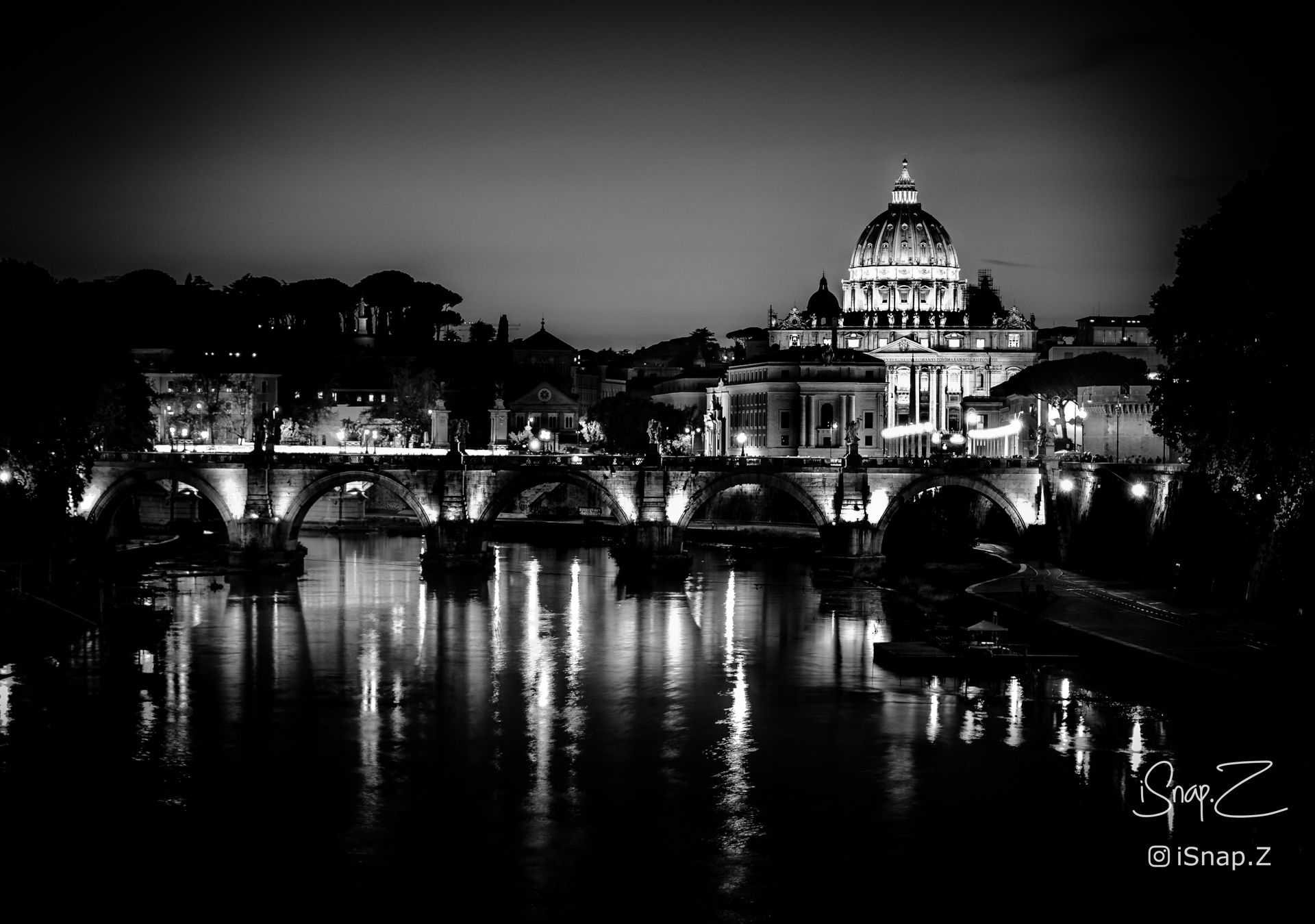 Night View, Rome, Italy