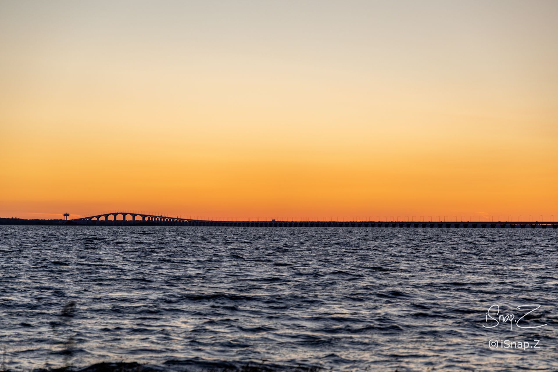 Sunset in Kalmar, Sweden