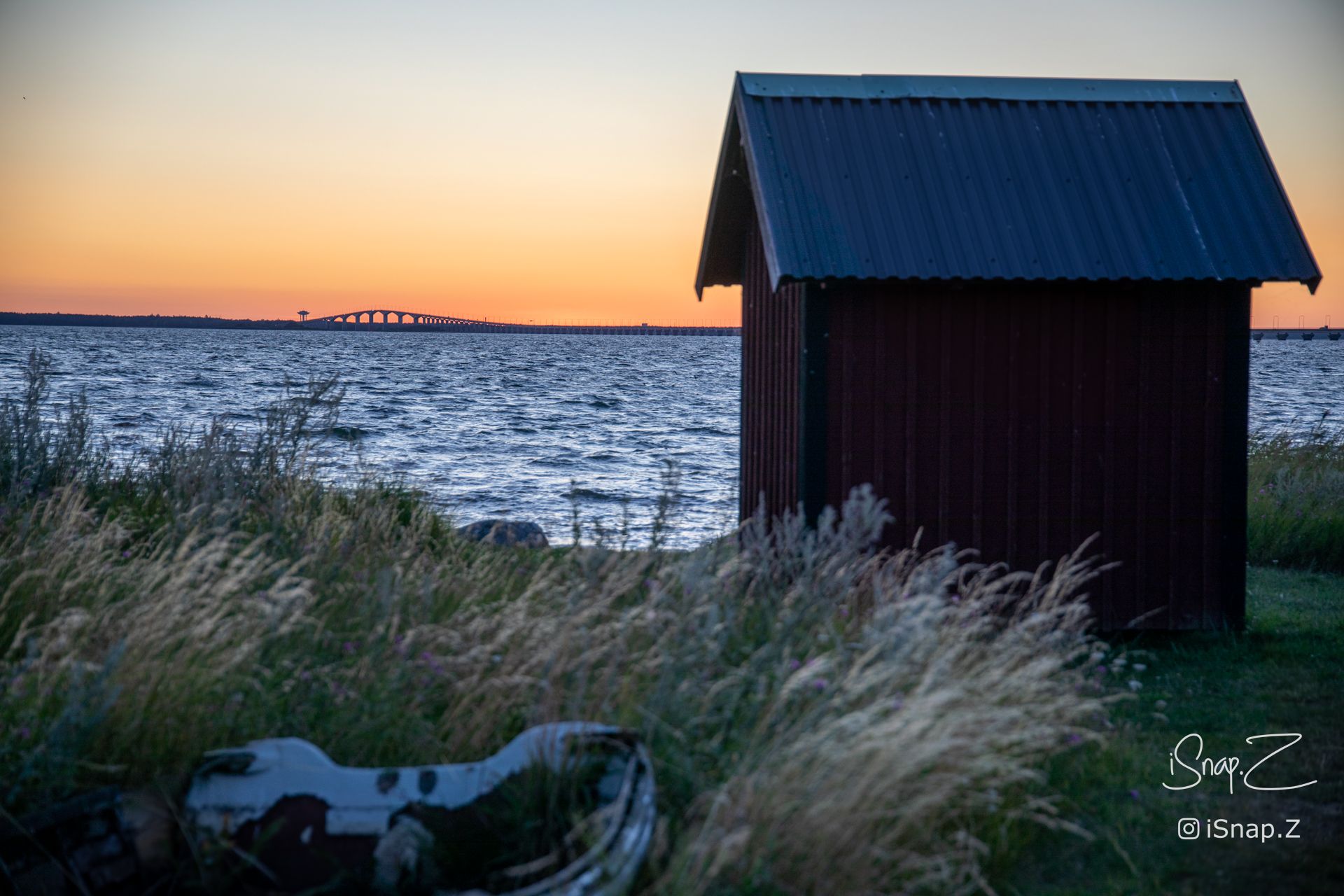 Sunset in Kalmar, Sweden