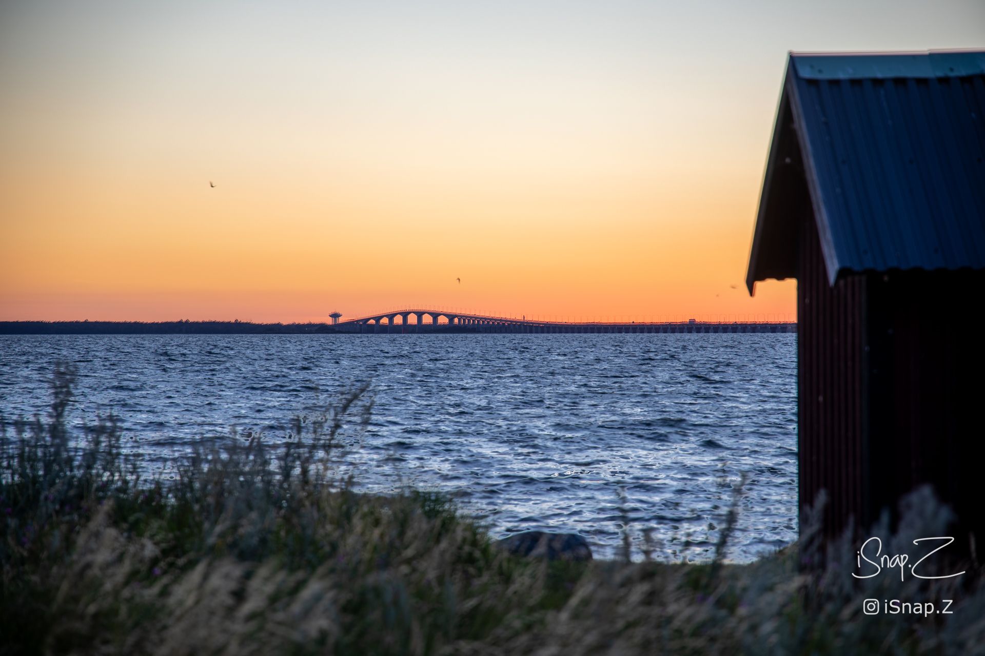 Sunset in Kalmar, Sweden