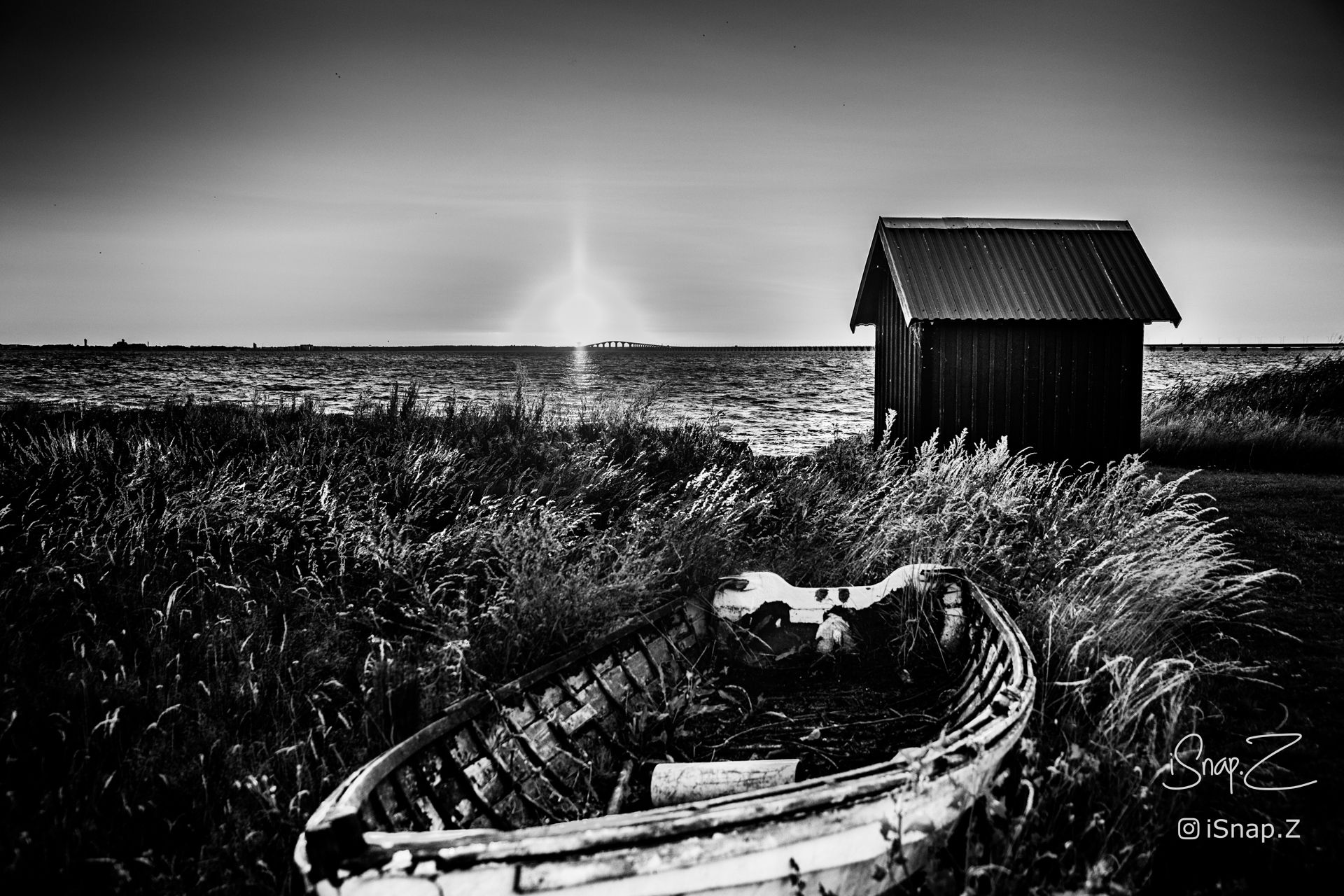 Sunset Kalmar - Boat